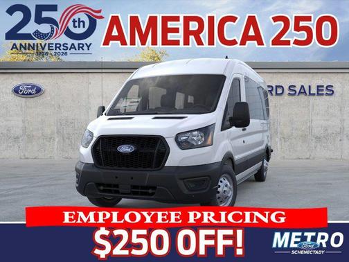 Oxford White 2026 Ford Transit-350 XL