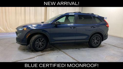 Blue 2026 Honda CR-V Hybrid TrailSport AWD