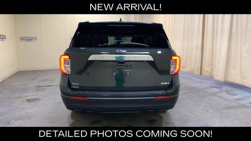 Green Metallic 2023 Ford Explorer XLT
