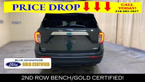 Green Metallic 2023 Ford Explorer XLT