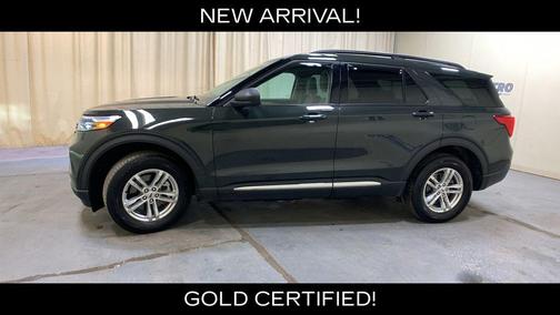Green Metallic 2023 Ford Explorer XLT