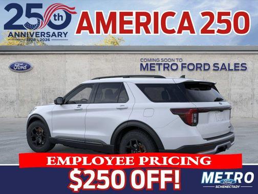 White 2026 Ford Explorer Tremor