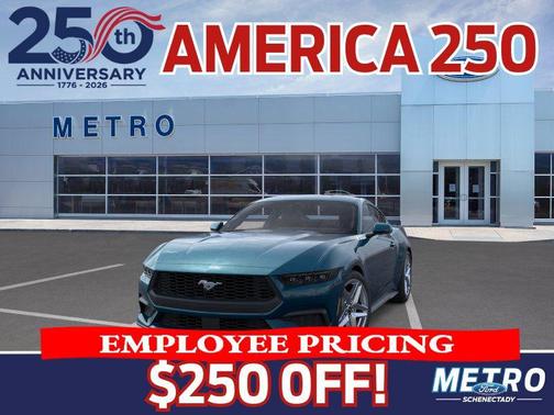 Adriatic Blue Metallic 2026 Ford Mustang EcoBoost Premium