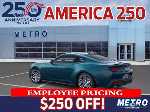 Adriatic Blue Metallic 2026 Ford Mustang EcoBoost Premium
