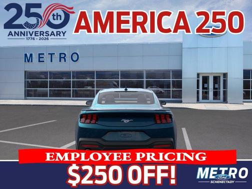 Adriatic Blue Metallic 2026 Ford Mustang EcoBoost Premium