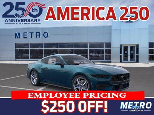 Adriatic Blue Metallic 2026 Ford Mustang EcoBoost Premium