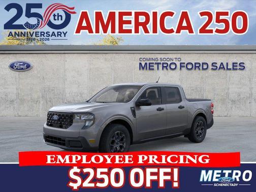 Gray 2026 Ford Maverick XLT