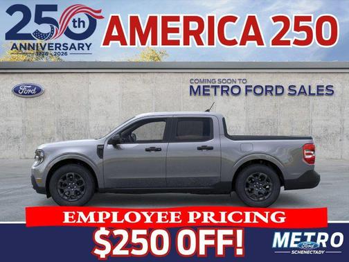Gray 2026 Ford Maverick XLT