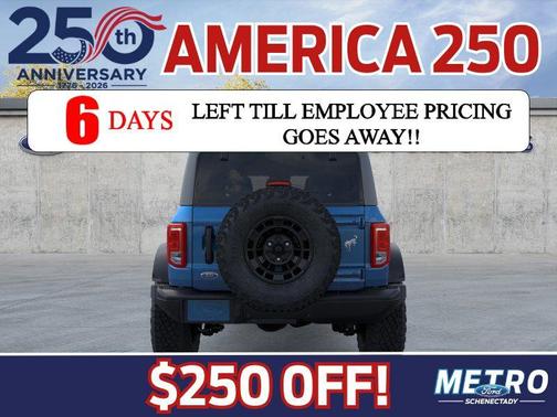 Blue 2026 Ford Bronco Big Bend