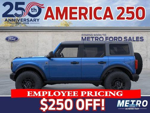 Blue 2026 Ford Bronco Big Bend