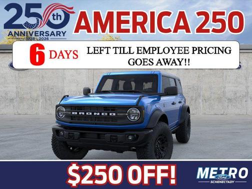 Blue 2026 Ford Bronco Big Bend
