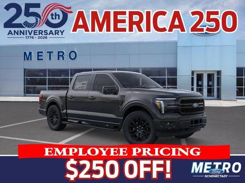 Agate Black Metallic 2026 Ford F-150 Lariat
