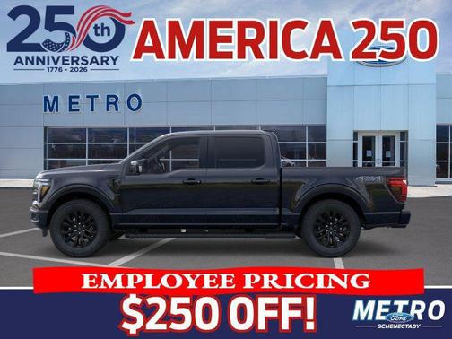 Agate Black Metallic 2026 Ford F-150 Lariat