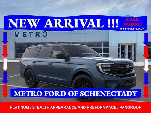 Stone Blue Metallic 2026 Ford Expedition Platinum
