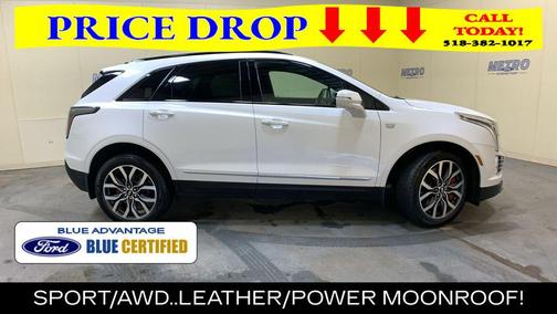 Crystal White 2022 Cadillac XT5 Sport