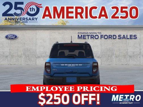 Velocity Blue Metallic 2026 Ford Bronco Sport Outer Banks
