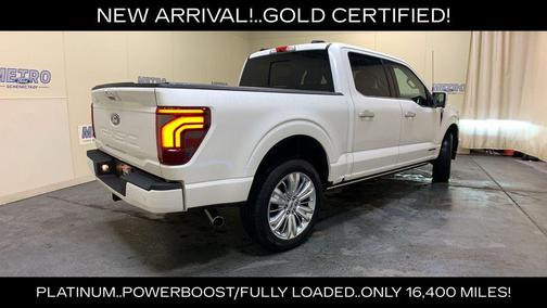 White Metallic 2024 Ford F-150 Platinum