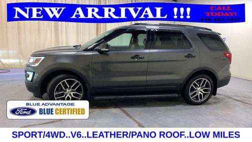 Magnetic 2017 Ford Explorer sport