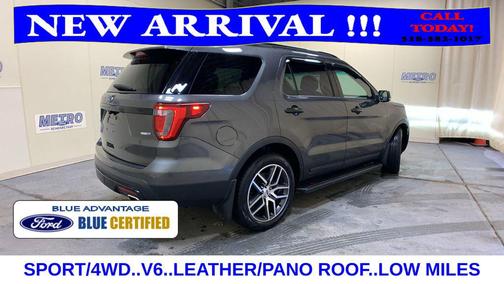 Magnetic 2017 Ford Explorer sport