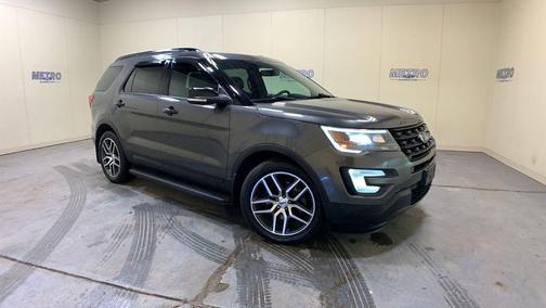 Magnetic 2017 Ford Explorer sport