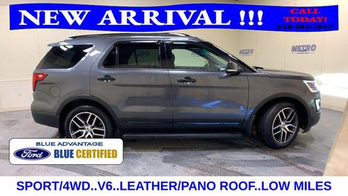 Magnetic 2017 Ford Explorer sport