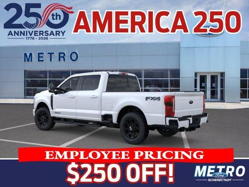 Star White Metallic Tri-Coat 2026 Ford F-350 Lariat