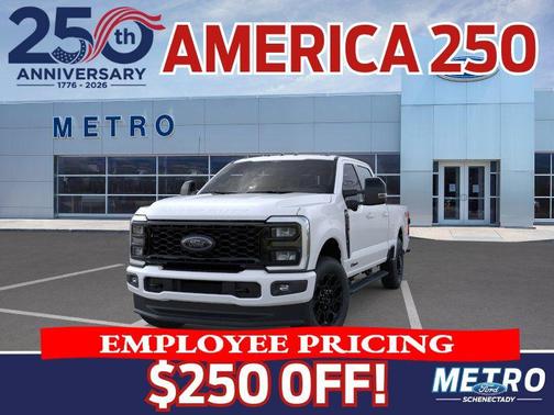 Star White Metallic Tri-Coat 2026 Ford F-350 Lariat
