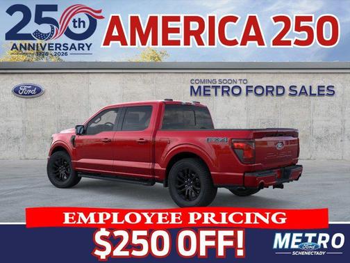 Ruby Red Met Tinted CC 2026 Ford F-150 XLT