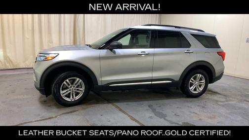 Silver Metallic 2022 Ford Explorer XLT