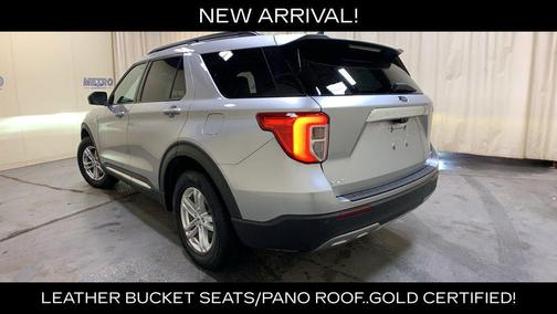Silver Metallic 2022 Ford Explorer XLT