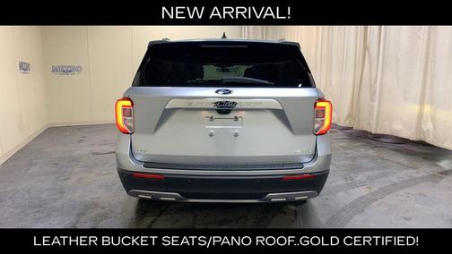 Silver Metallic 2022 Ford Explorer XLT