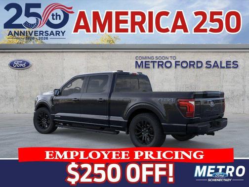Black 2026 Ford F-150 Lariat