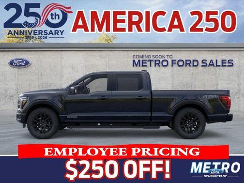 Black 2026 Ford F-150 Lariat