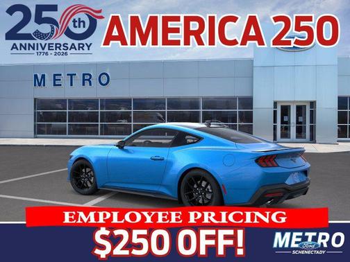Grabber Blue Metallic 2026 Ford Mustang EcoBoost