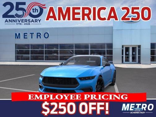 Grabber Blue Metallic 2026 Ford Mustang EcoBoost