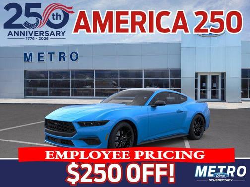 Grabber Blue Metallic 2026 Ford Mustang EcoBoost