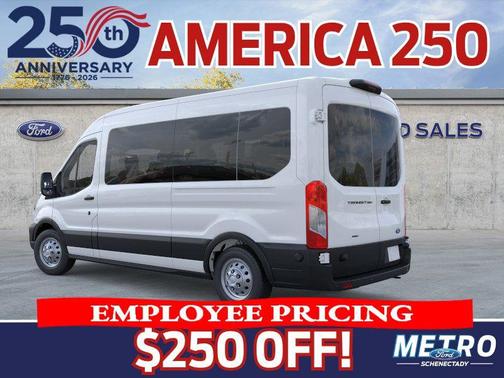 Oxford White 2026 Ford Transit-350 XL