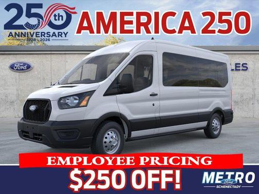 Oxford White 2026 Ford Transit-350 XL