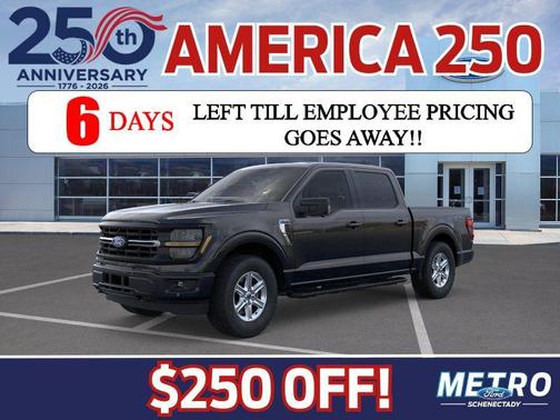 Agate Black Metallic 2026 Ford F-150 XLT