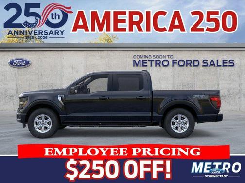 Agate Black Metallic 2026 Ford F-150 XLT