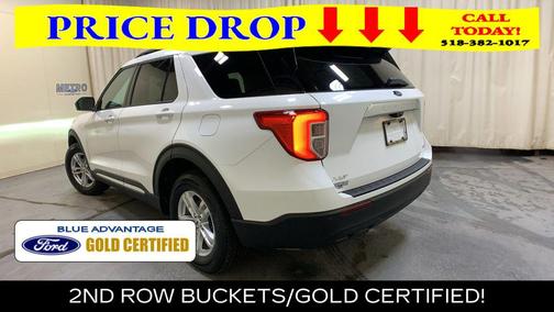 White Metallic 2023 Ford Explorer XLT