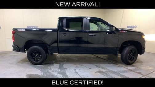 Black 2024 Chevrolet Silverado 1500 Custom Trail Boss