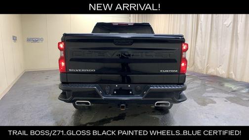 Black 2024 Chevrolet Silverado 1500 Custom Trail Boss