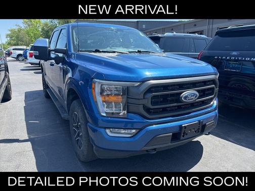 Blue Metallic 2022 Ford F-150 XLT