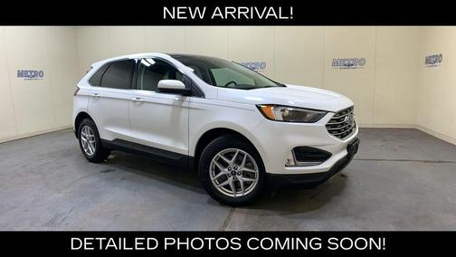 White Metallic 2022 Ford Edge SEL
