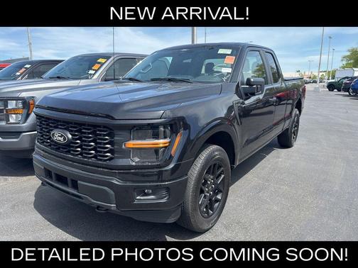 Black Metallic 2024 Ford F-150 STX