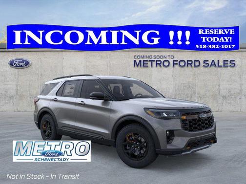 Carbonized Gray Metallic 2026 Ford Explorer Tremor
