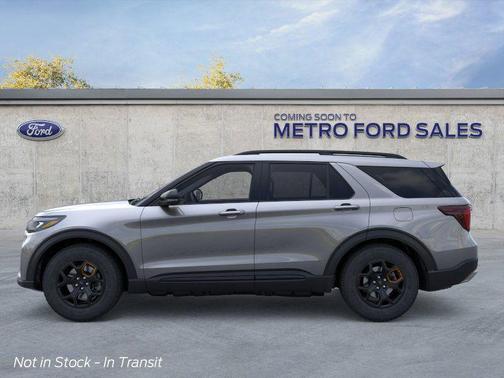 Carbonized Gray Metallic 2026 Ford Explorer Tremor