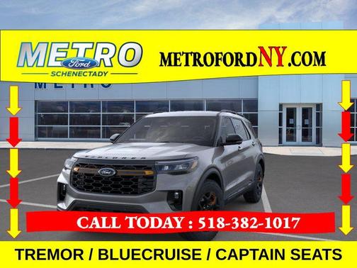 Carbonized Gray Metallic 2026 Ford Explorer Tremor