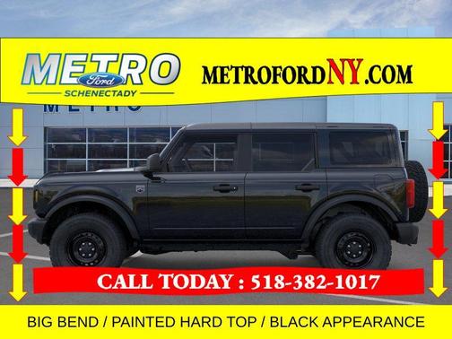 Shadow Black 2026 Ford Bronco Big Bend